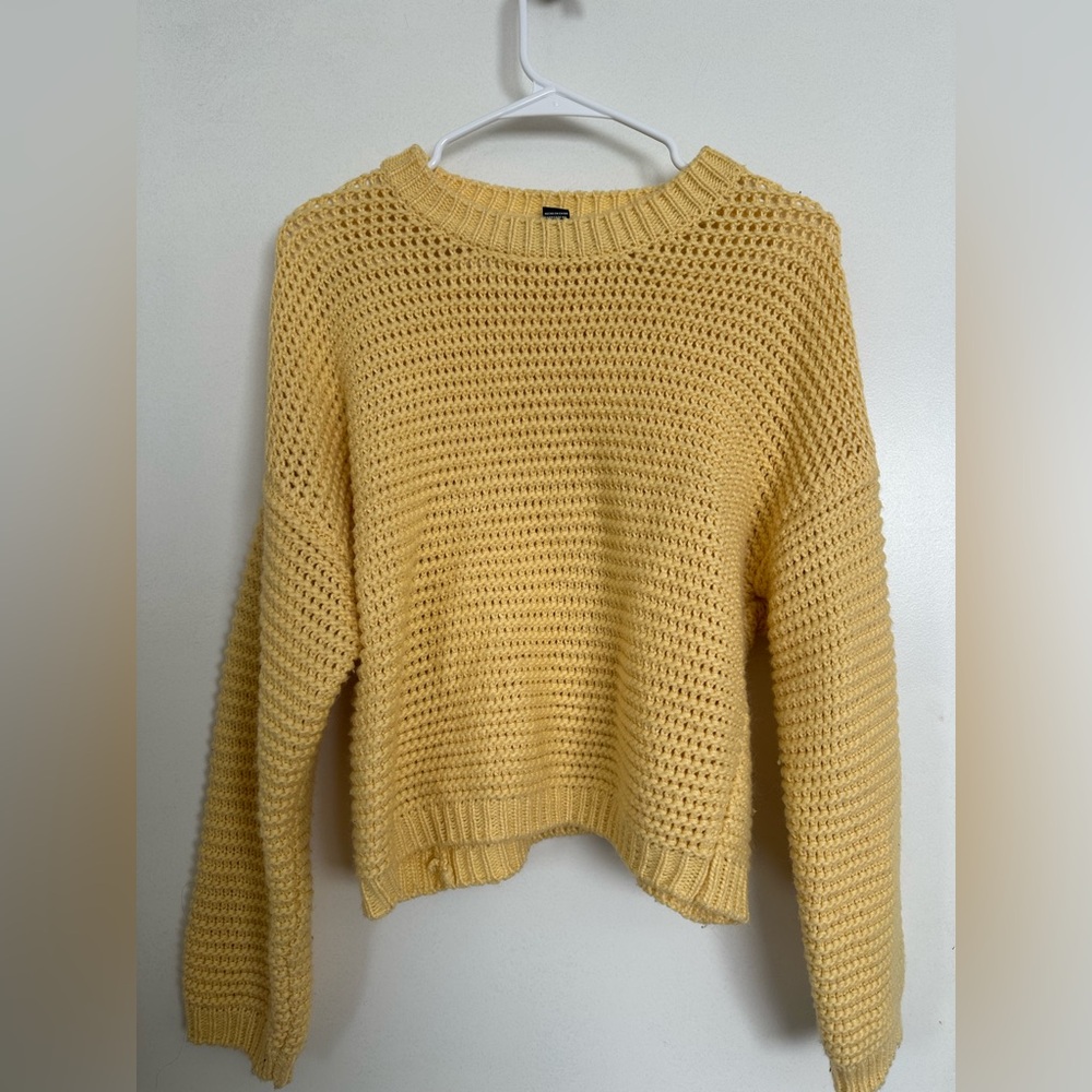 Forever 21 Mustard Knit Women's Sweater